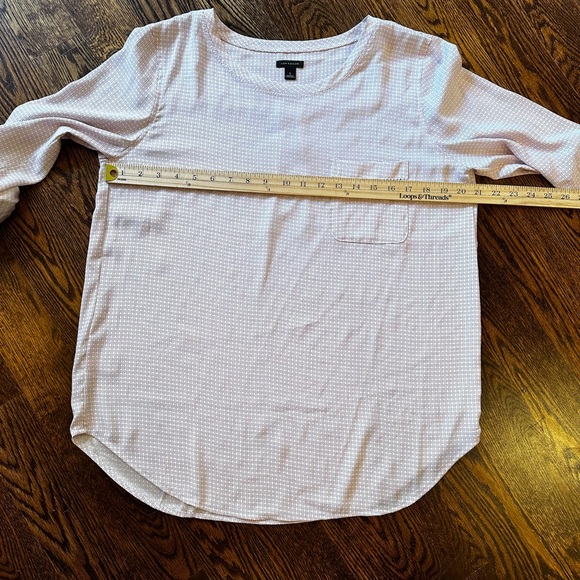 (#03) Ann Taylor blouse size L - Picture 8 of 10